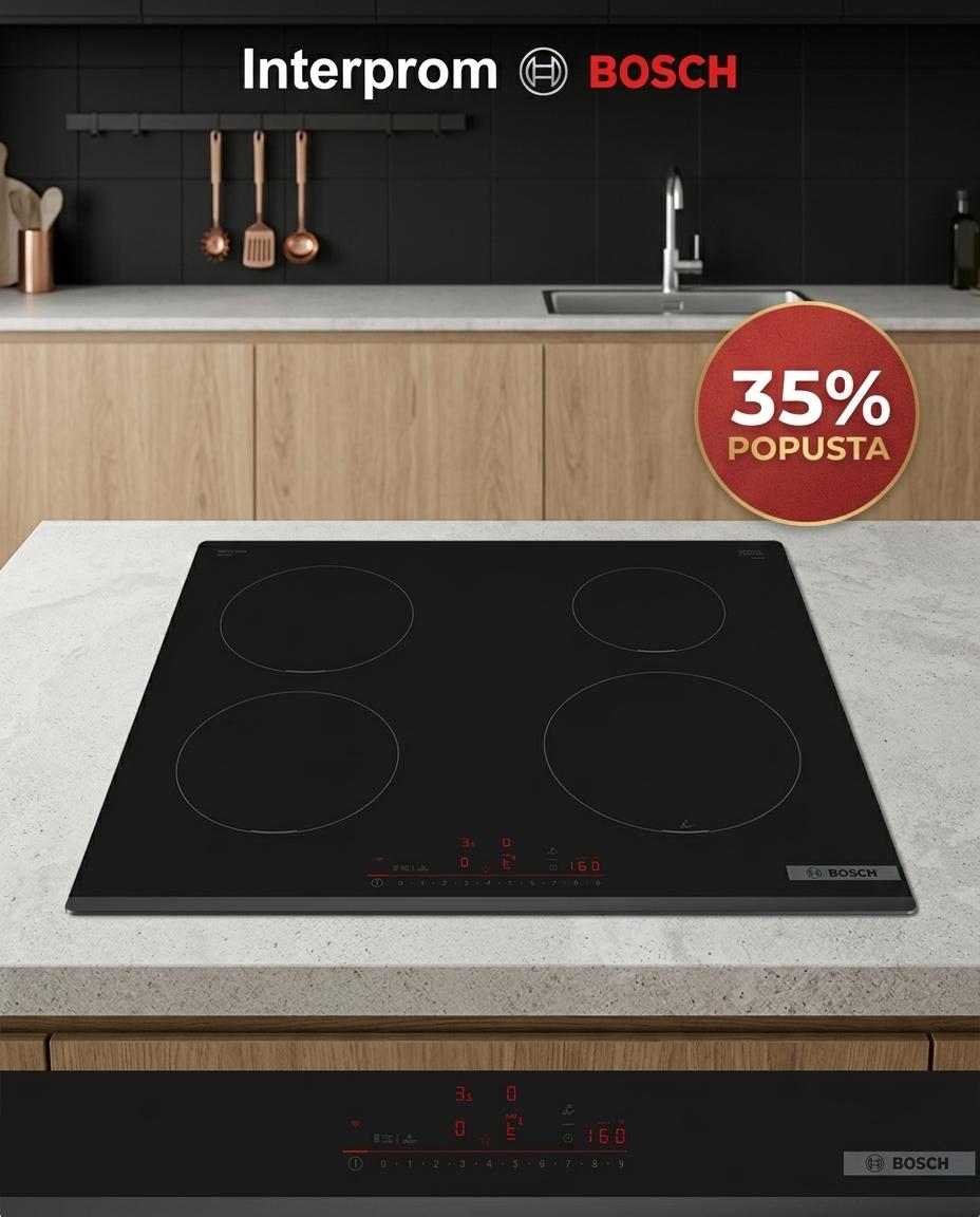 Indukciona ploča za kuvanje PIE631HC1E Serija 6, 60 cm Indukciona ploča za kuvanje PIE631HC1E Serija 6, 60 cm